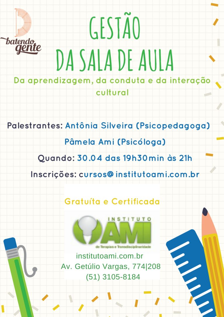 Debatendo Gente: Gestão da Sala de Aula