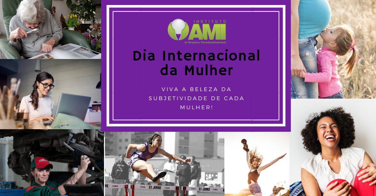 DIA INTERNACIONAL DA MULHER!